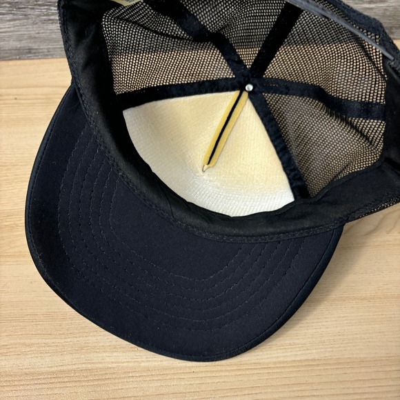 Vintage Michael Miller Builders Hat Cap Snapback Black Trucker Helena Ohio - Picture 8 of 11